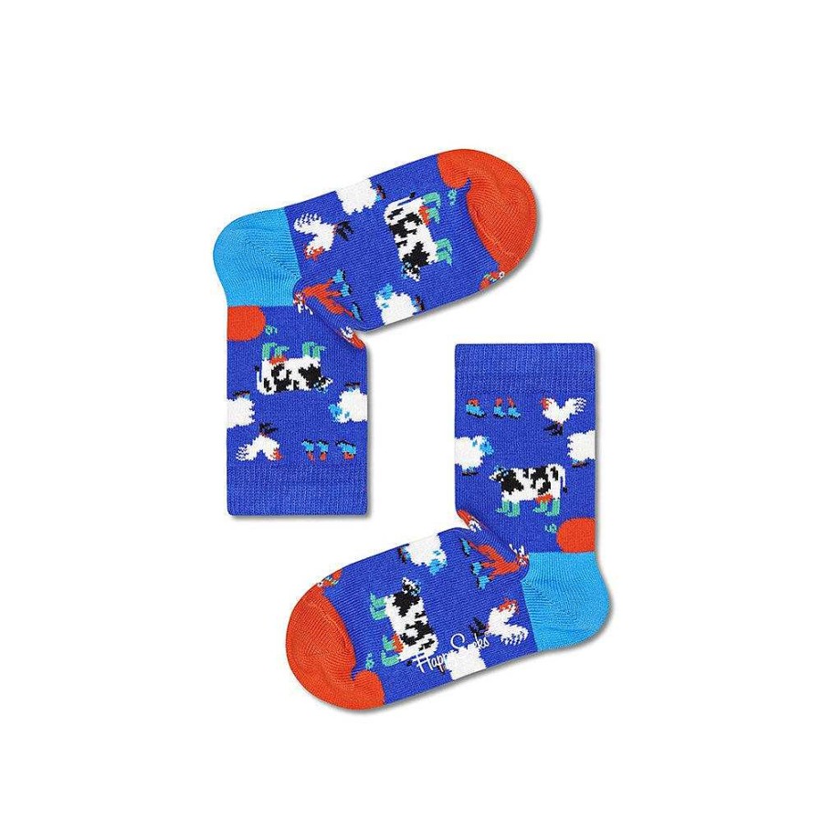 Fashion Happy Socks Socks | Happy Socks: Kids Farmcrew 4-6Y