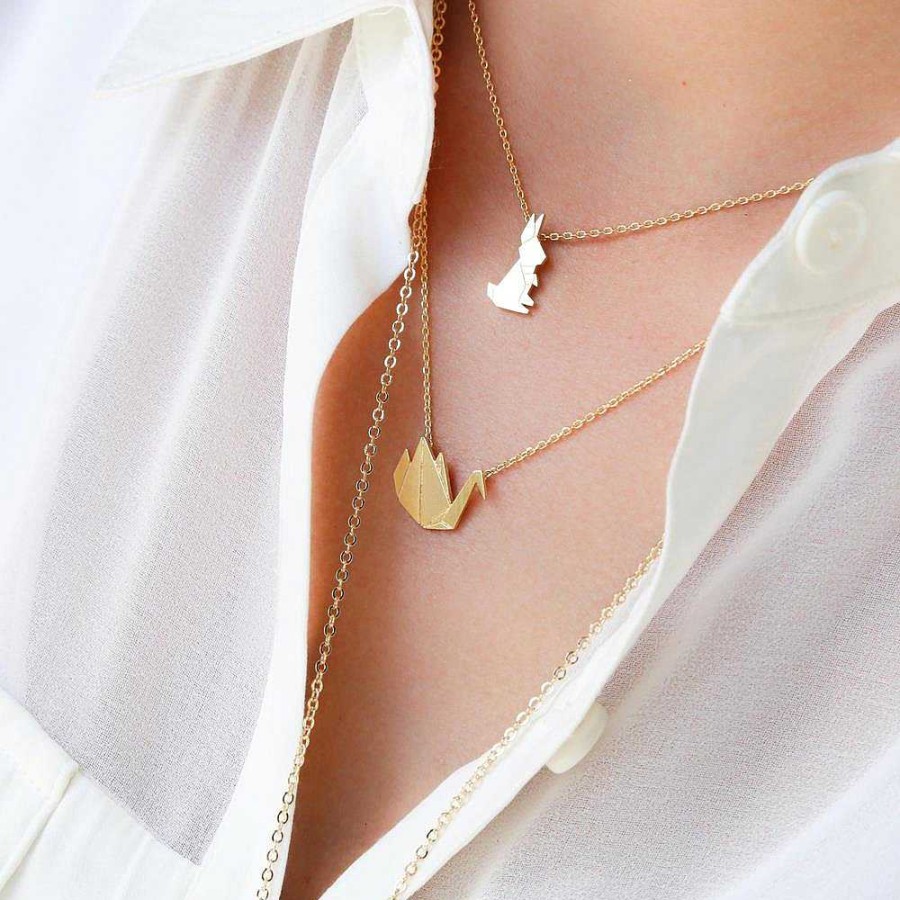 Jewellery Short Story | Short Story: Necklace Swan Gold