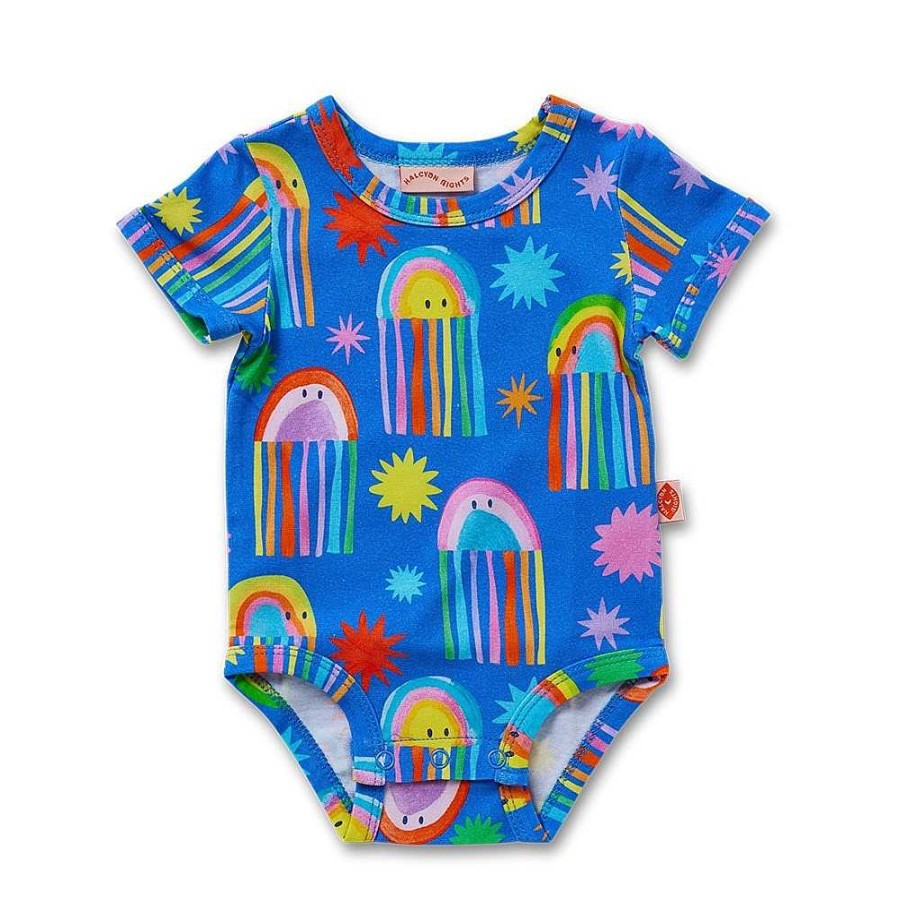 Fashion Halcyon Nights Baby & Toddler Clothing - Other | Halcyon Nights: Short Sleeve Bodysuit Here We Glow