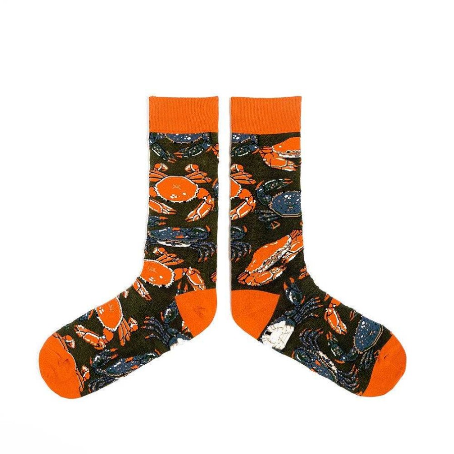 Fashion Spencer Flynn Socks | Spencer Flynn: Mens The Kind Of Crabs You Want Sock