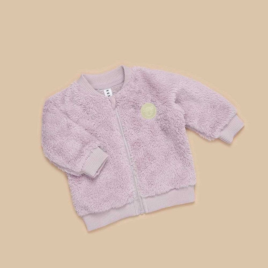 Fashion Huxbaby Kid'S Clothing - Other | Huxbaby: Fur Jacket Unicorn Lavender