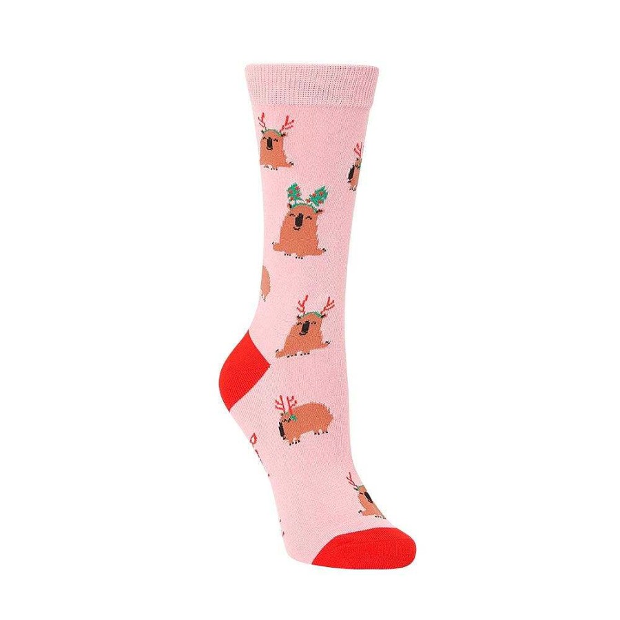 Fashion Bamboozld Socks | Bamboozld: Womens Jolly Wombat Bamboo Sock