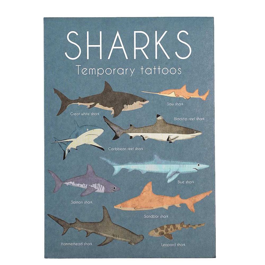 Kids+Toys Rex London | Rex London: Temporary Tattoos Shark