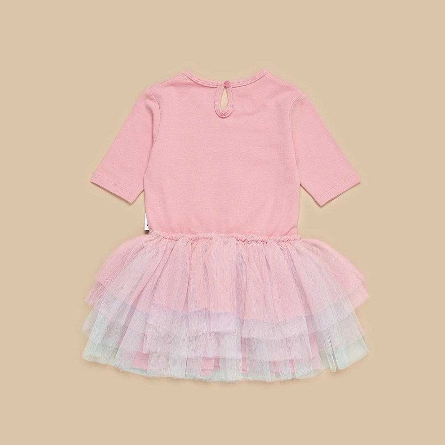 Fashion Huxbaby Kid'S Clothing - Other | Huxbaby: Layered Ballet Dress Dino Rainbow