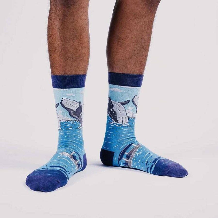 Fashion Spencer Flynn Socks | Spencer Flynn: Mens A Whale Of A Sock