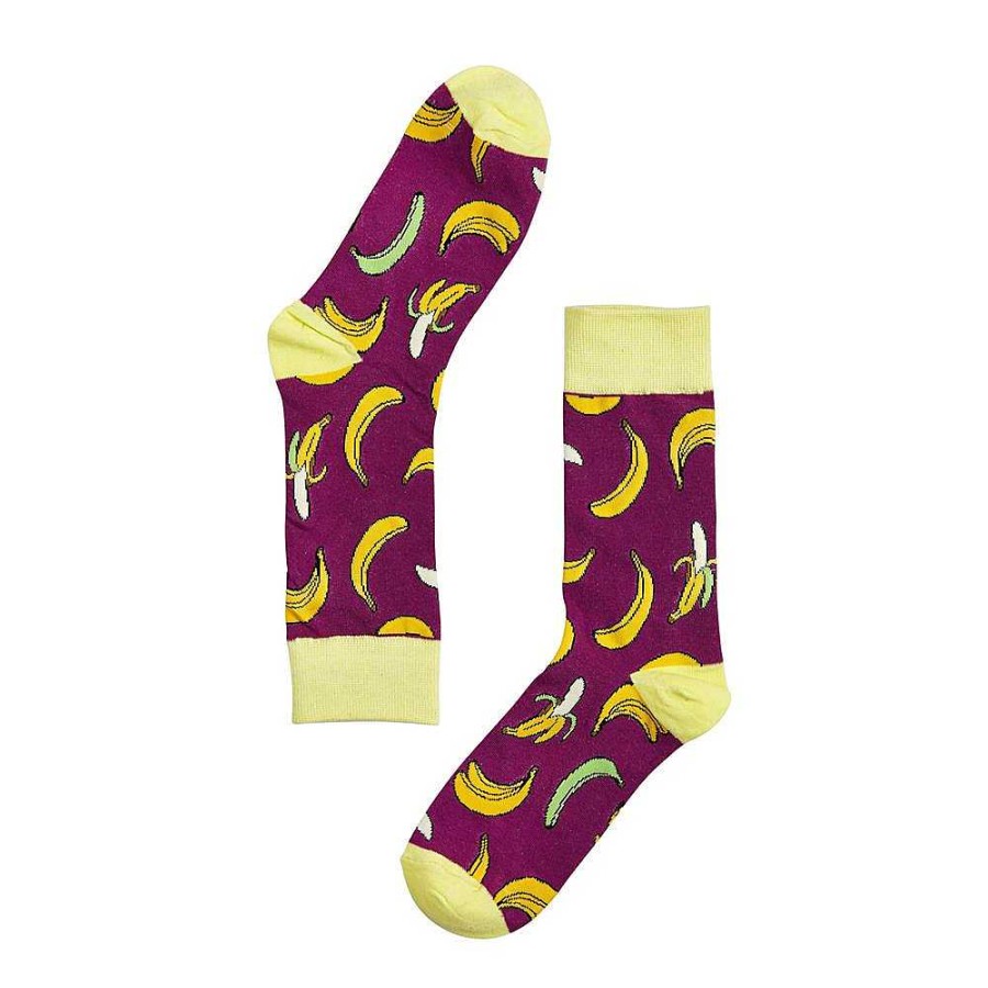 Fashion My2Socks Socks | My2Socks: Banana